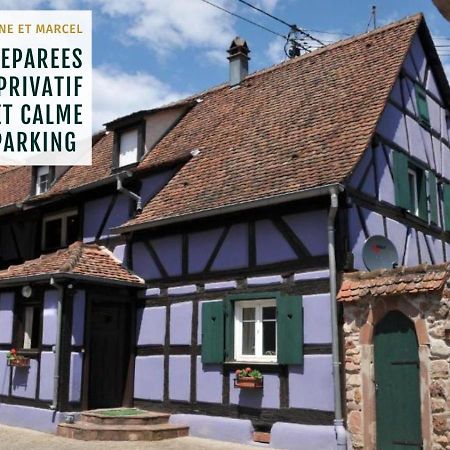 Ebersheim Gite Marcel Et Marianne Jardin Et Parking Privatifs מראה חיצוני תמונה